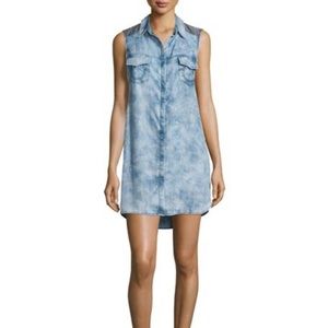 NWOT True Religion sleeveless chambray dress